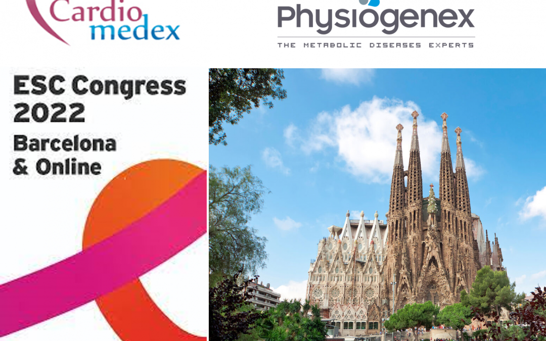 Physiogenex and Cardiomedex to present their original preclinical models of HFpEF at European Society of Cardiology 2022 in Barcelona, Spain on August the 28th, 2022